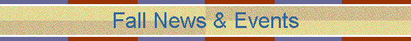 Fall News & Events